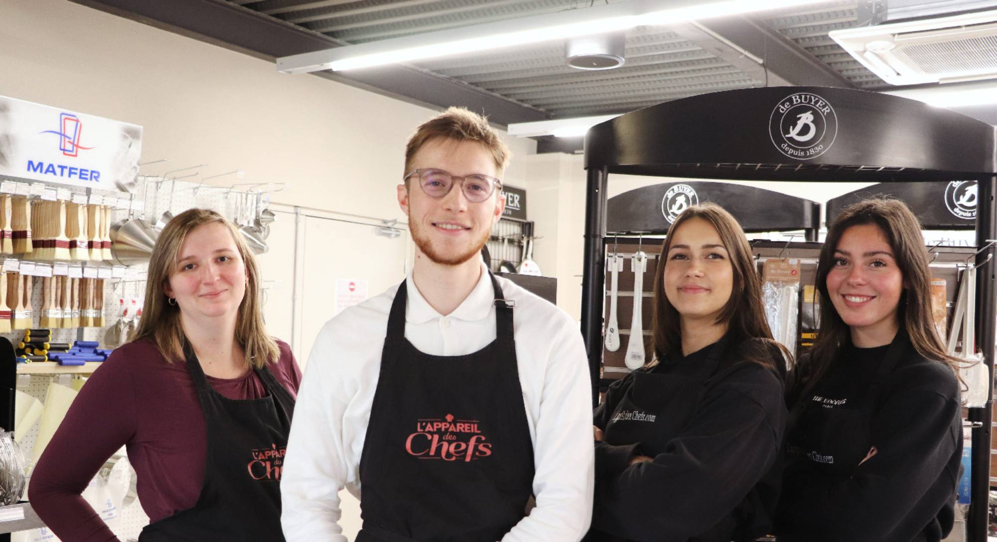 L'équipe de l'Appareil des Chefs à Héricourt